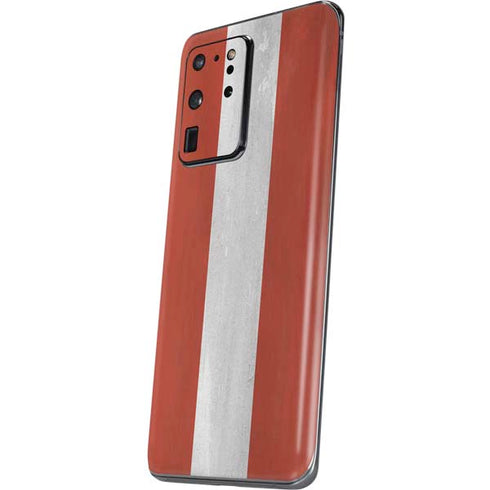 Latvia Flag Distressed Galaxy S20 Ultra 5G Skin